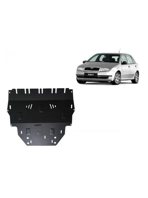 Livrare rapidă Scut motor metalic pentru Skoda Fabia 1 - Diesel ( 1999 - 2007 )