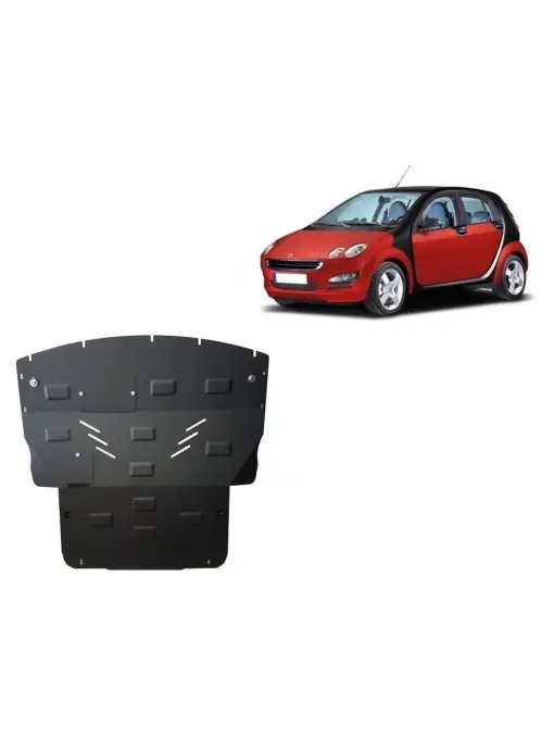 Scut motor metalic pentru și cutie de viteză Smart FourFour benzină ( 2004 - 2006 ) Preferatul clienților