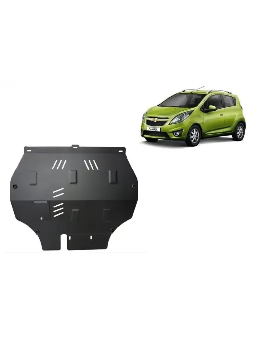 Expediere rapidă Scut motor metalic pentru Chevrolet Spark ( 2009 - 2025 )
