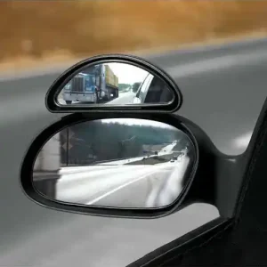 Calitate înaltă Oglinda suplimentara auto de tip "Unghi Mort", latime 11,5 cm, prindere pe oglinda exterioara