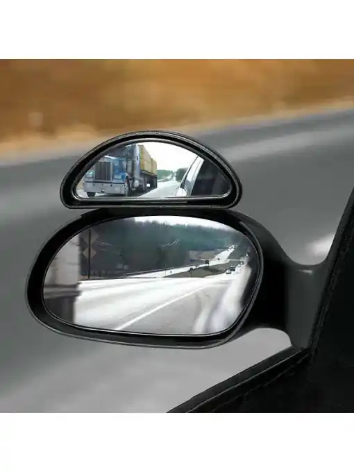 Calitate înaltă Oglinda suplimentara auto de tip "Unghi Mort", latime 11,5 cm, prindere pe oglinda exterioara