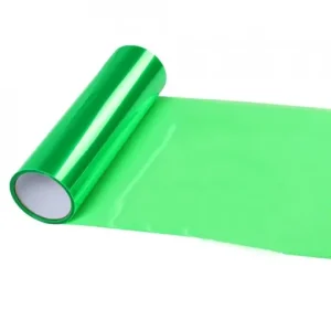 Premium Folie protectie faruri / stopuri auto - Verde (pret/m liniar)