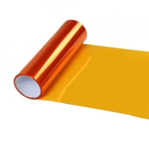 Folie protectie faruri / stopuri auto - Orange (pret/m liniar) Livrare expres