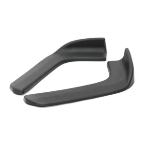 Ofertă de sezon Set 2 buc. aripioare racing, prelungire bara tuning din plastic culoare neagra