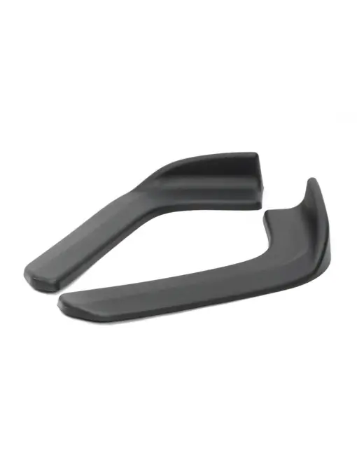 Ofertă de sezon Set 2 buc. aripioare racing, prelungire bara tuning din plastic culoare neagra