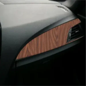 Folie Auto Colantare Trimuri, Model Stejar Inchis Rustic, 100 x 45cm Retur gratuit