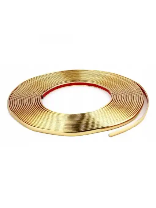 Rola Ornament autoadeziv, 4mm x 15m, culoare Crom GOLD Cumpărături sigure