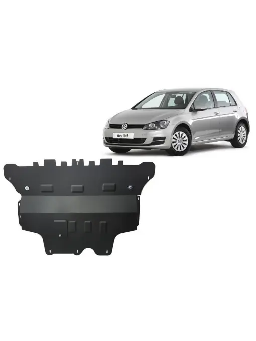 Scut motor metalic pentru și cutie de viteză VW Golf 7 - cutie de viteză manuală ( 2012 - 2020 ) Cel mai vândut