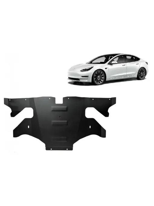Cumpără acum Scut motor metalic pentru spate Tesla Model Y AWD ( 2020 - 2025 )