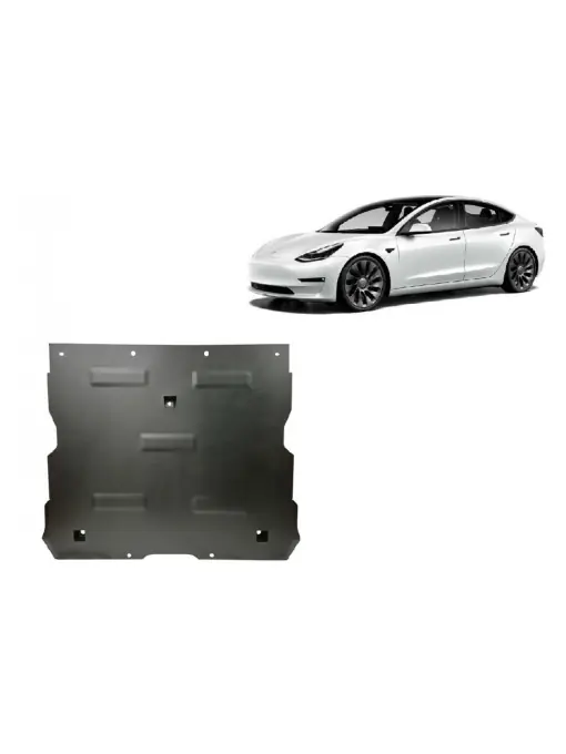 Livrare expres Scut motor metalic pentru faţă Tesla Model Y AWD ( 2020 - 2025 )