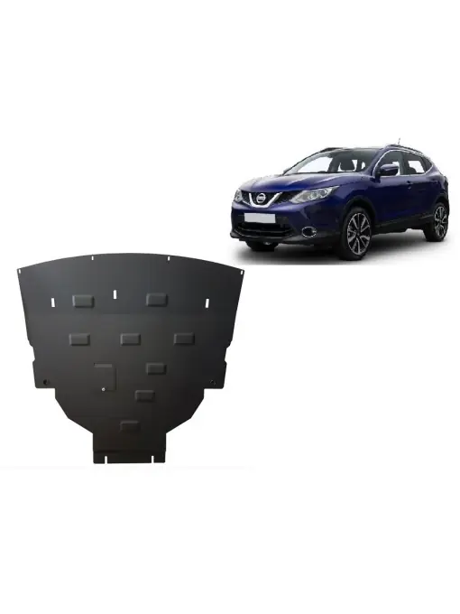 Scut motor metalic pentru Nissan Qashqai J11 ( 2014 - 2021 ) Cumpărături sigure