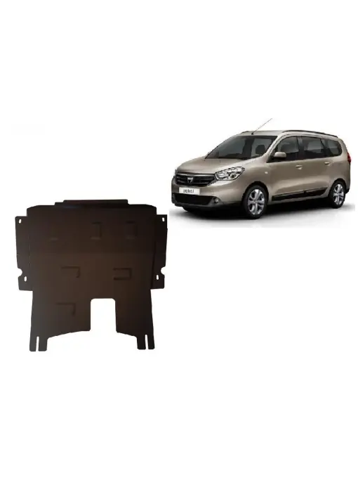 Reducere extra Scut motor metalic pentru Dacia Lodgy ( 2012 - 2025 )
