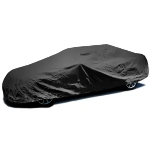 Cumpără online Prelata auto impermeabila neagra, acoperire totala, material de calitate - antizgariere, marimea M - 385X150X137 CM CARPASSION