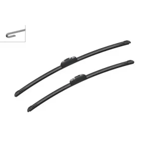 Lichidare de stoc Set stergatoare Bosch AeroTwin Retrofit, pentru parbriz 60 cm si 55 cm, pentru prindere clasica (carlig)