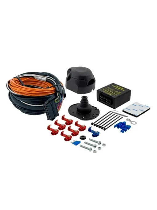 Ultima șansă Instalație electrică universală de 7 pini cu modul electronic ECS ELECTRONICS pentru carlige de remorcare