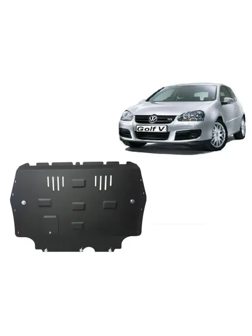 Scut motor metalic pentru VW Golf 5 ( 2004 - 2010 ) Premium