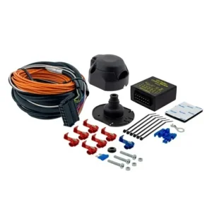 Instalație electrică universală de 13 pini cu modul electronic ECS ELECTRONICS pentru carlige de remorcare Plată sigură