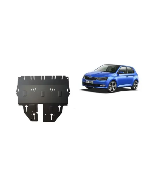 Ofertă de sezon Scut motor metalic pentru Skoda Fabia 3 - Benzina ( 2015 - 2021 )