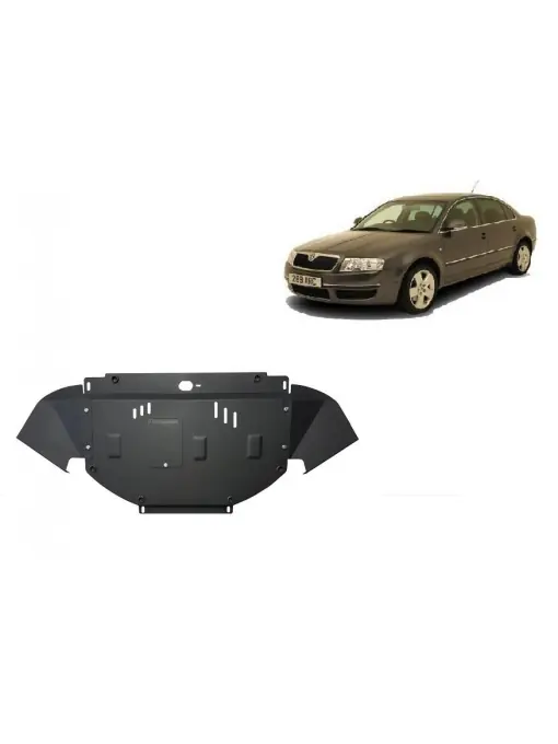 Scut motor metalic pentru Skoda Superb - 2.5 Tdi, V6 ( 2001 - 2008 ) Ultima șansă