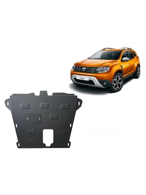 Scut motor metalic pentru Dacia Duster ( 2018 - 2024 ) Doar azi