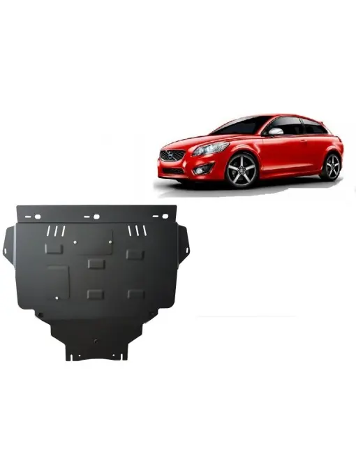 Scut motor metalic pentru Volvo C30 ( 2006 - 2013 ) Reducere
