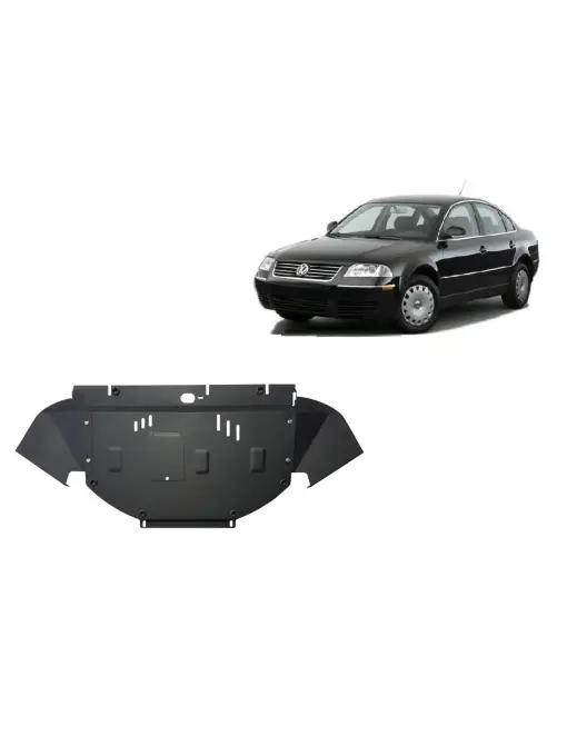 Scut motor metalic pentru VW Passat B5, B5.5 ( 1997 - 2004 ) Plată securizată