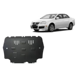 Livrare rapidă Scut motor metalic pentru VW Jetta ( 2005 - 2011 )