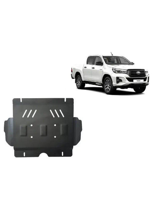Noutate Scut motor metalic pentru metalic Toyota Hilux Invincible ( 2021 - 2025 )