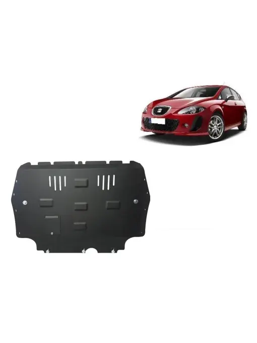 Lichidare de stoc Scut motor metalic pentru Seat Leon 2 ( 2005 - 2012 )