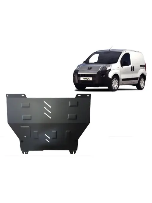 Ultima șansă Scut motor metalic pentru Peugeot Bipper ( 2007 - 2021 )