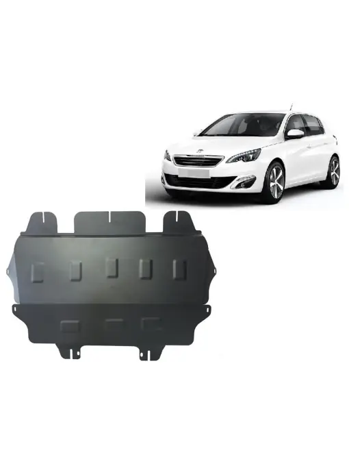 Retur ușor Scut motor metalic pentru Peugeot 308 ( 2007 - 2017 )