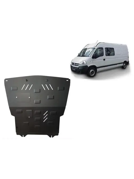 Retur ușor Scut motor metalic pentru Opel Movano ( 1998 - 2010 )