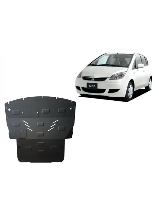 Scut motor metalic pentru Mitsubishi Colt ( 2002 - 2013 ) Nu rata