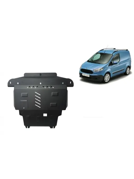 Scut motor metalic pentru Ford Transit Courier ( 2014 - 2025 ) Calitate înaltă