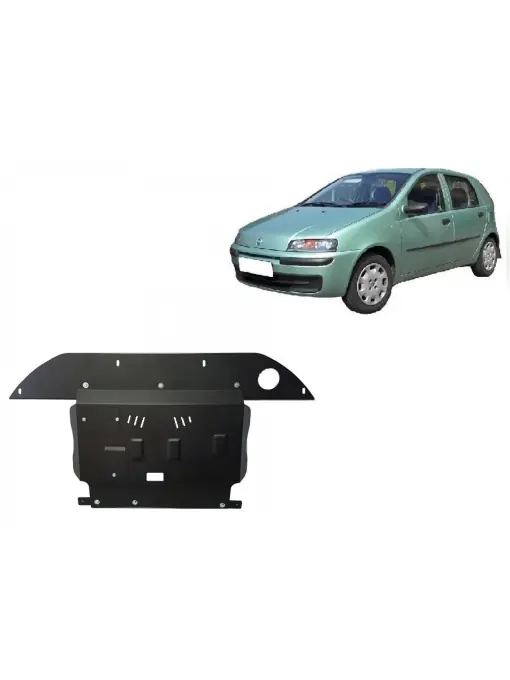 Plată sigură Scut motor metalic pentru Fiat Punto ( 1999 - 2009 )