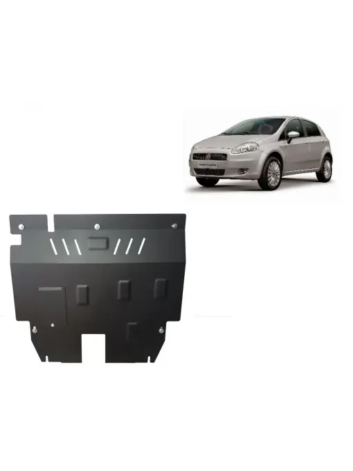 Scut motor metalic pentru Fiat Punto 2 ( 2006 - 2018 ) Livrare gratuită