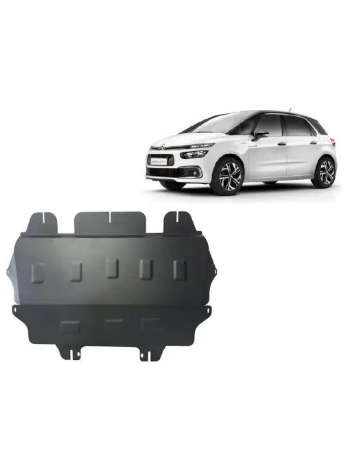 Reducere Scut motor metalic pentru Citroen C4 Picasso ( 2008 - 2018 )