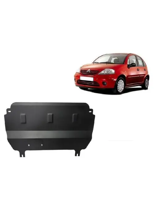 Scut motor metalic pentru Citroen C3 ( 2003 - 2018 ) Discount
