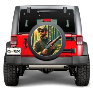 Sticker Auto "Roata de Rezerva" rezistenta la intemperii si raze UV, diametru 55 cm, Cod: AVX-RR20 Ofertă limitată