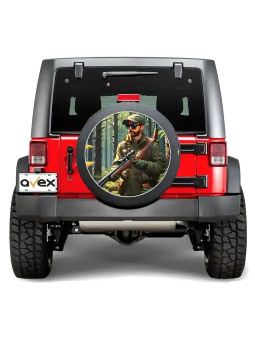 Sticker Auto "Roata de Rezerva" rezistenta la intemperii si raze UV, diametru 55 cm, Cod: AVX-RR19 Preferatul clienților
