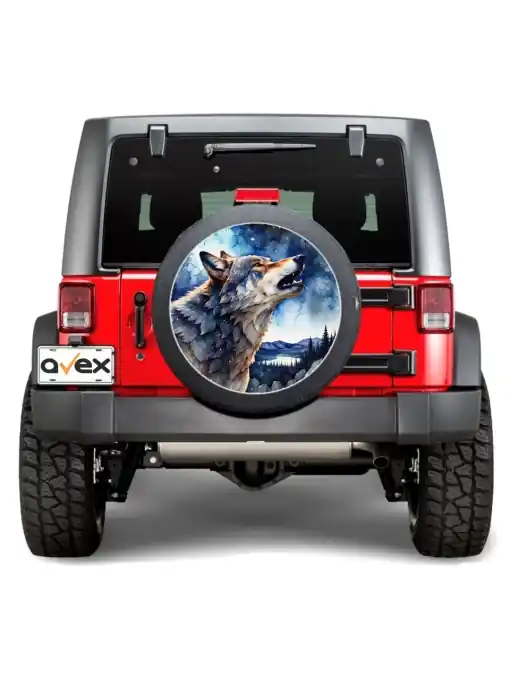 Livrare gratuită Sticker Auto "Roata de Rezerva" rezistenta la intemperii si raze UV, diametru 55 cm, Cod: AVX-RR18