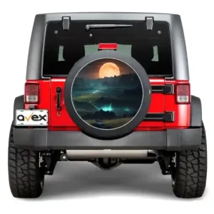 Sticker Auto "Roata de Rezerva" rezistenta la intemperii si raze UV, diametru 55 cm, Cod: AVX-RR15 Ofertă limitată