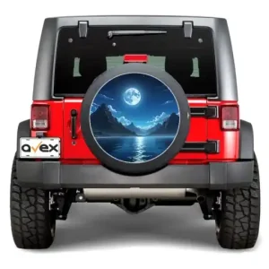 Sticker Auto "Roata de Rezerva" rezistenta la intemperii si raze UV, diametru 55 cm, Cod: AVX-RR14 Mai ieftin
