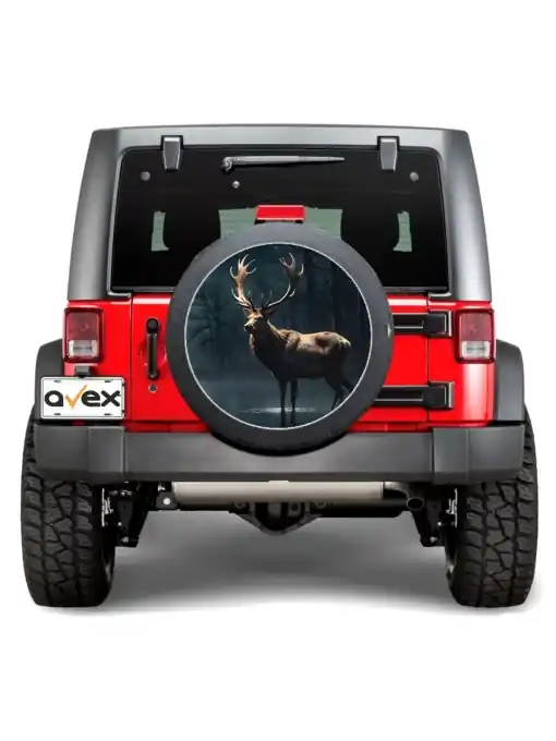 Cel mai bun preț Sticker Auto "Roata de Rezerva" rezistenta la intemperii si raze UV, diametru 55 cm, Cod: AVX-RR08