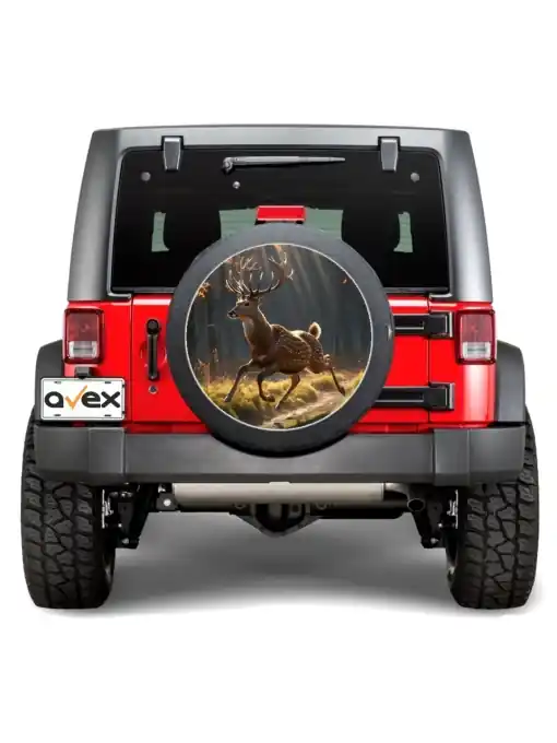 Sticker Auto "Roata de Rezerva" rezistenta la intemperii si raze UV, diametru 55 cm, Cod: AVX-RR07 Lichidare de stoc