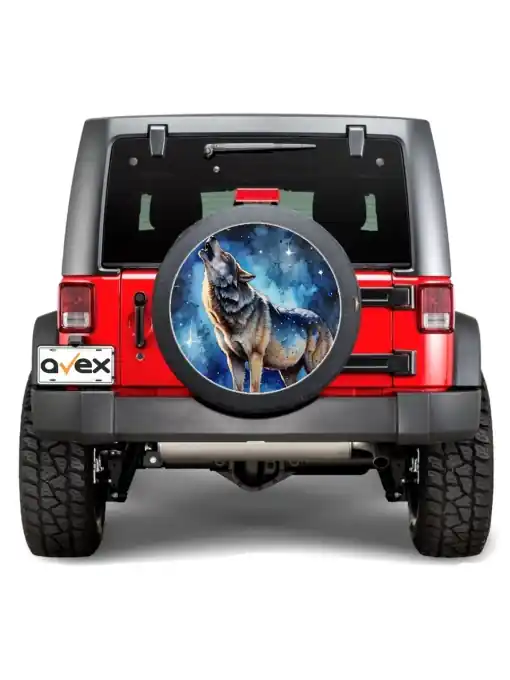 Sticker Auto "Roata de Rezerva" rezistenta la intemperii si raze UV, diametru 55 cm, Cod: AVX-RR01 Nu rata