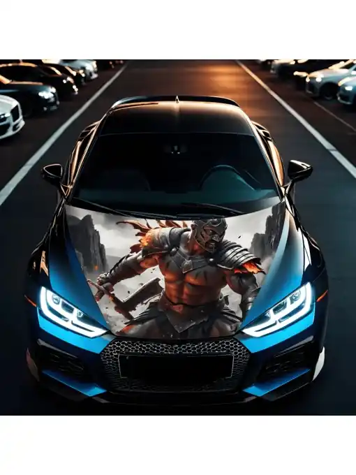 Folie Capota Auto "Hood Art" rezistenta la exterior, marime M (165 x 120cm) - Cod: AVX-CAPOTA-008M Comandă acum
