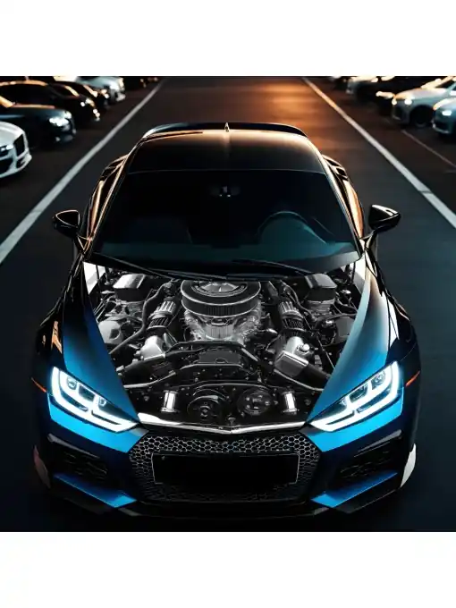 Reducere specială Folie Capota Auto "Hood Art" rezistenta la exterior, marime L (180 x 130cm) - Cod: AVX-CAPOTA-017L