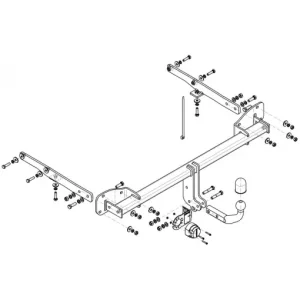 Bestseller Carlig remorcare STEINHOF STO101 pentru Opel Astra Sports Tourer (B16) ( 2015 - 2022 )