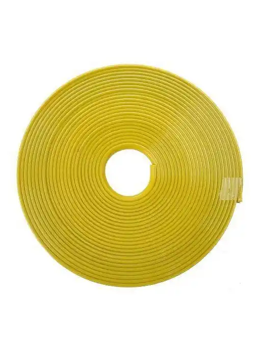 Livrare rapidă Inele de protectie si decor jante, adezive, din plastic flexibil - GALBEN